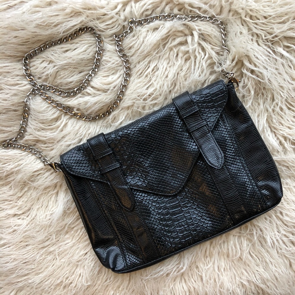 mark. Leatherette Handbag